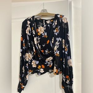Free People floral top